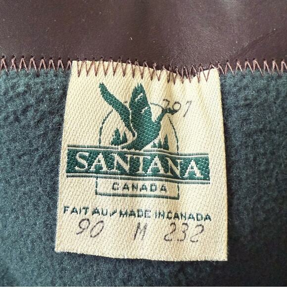 Santana Canada Fleece Lined Leather Boots Women’s 8 - Picture 3 of 10